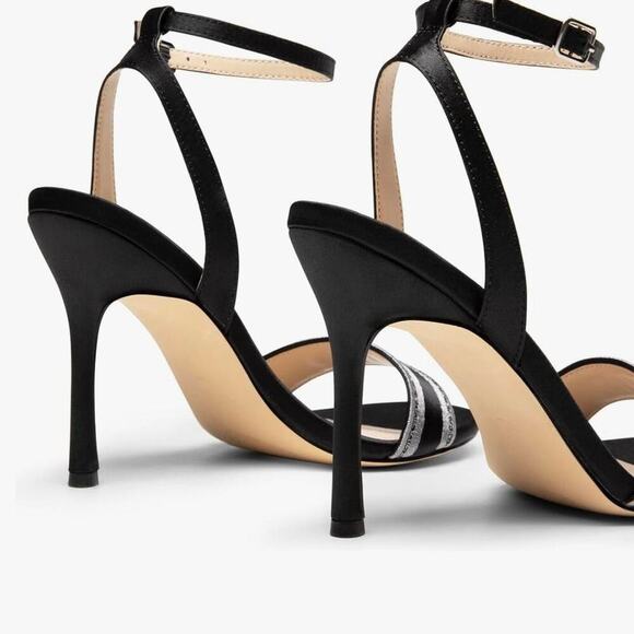 Black and silver parisian sandals - Picture 7 of 8